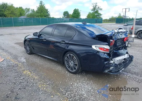 2018 BMW 540I xDrive from USA, damaged, VIN WBAJE7C55JWC56347
